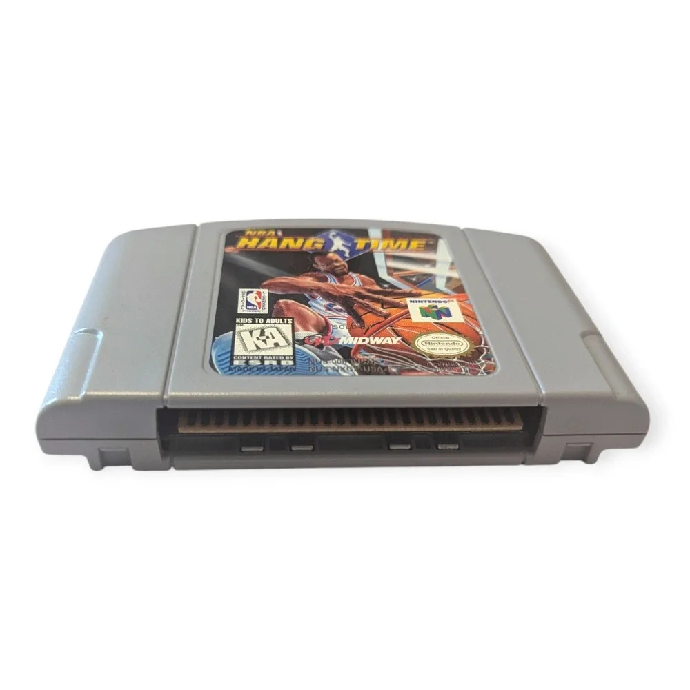 NBA Hangtime Nintendo 64 N64 Midway Basketball‎ Video Game Cartridge NTSC-U/C